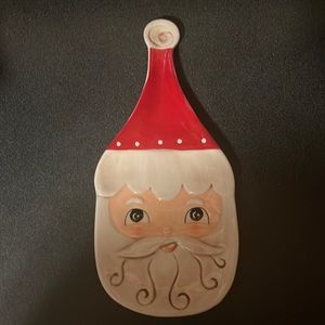 Johanna Parker Santa Spoon Rest. New on Sale!!!!